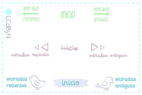 Tutorial para el blog: cambiar los links de navegación predeterminados