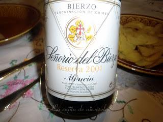 Señorío del Bierzo Reserva 2001