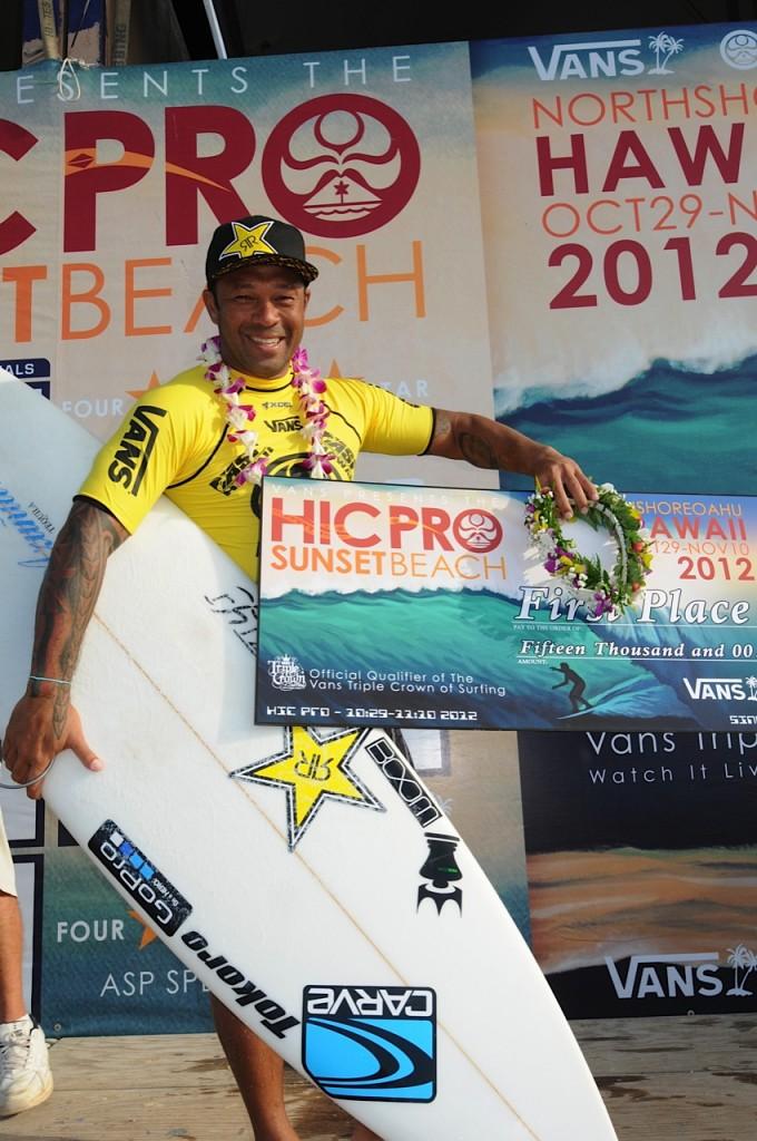 Sunny Garcia gana el HIC PRO Sunset Beach 2012