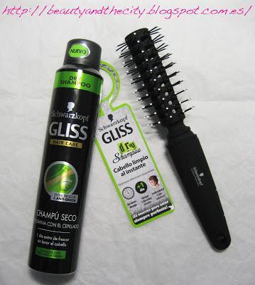 Champú seco GLISS de Schwarzkopf