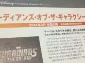Anuncio evento promocional Guardianes Galaxia para Japón