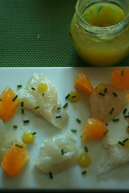 ENSALADA DE BACALAO MARINADO Y NARANJA ENSALADA DE BACALAO MARINADO Y NARANJA
