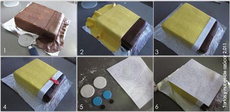 XI. Cómo hacer fondant y utilizarlo en decoraciones.