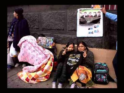 Fans Acampan Desde Hace una Semana por Big Bang