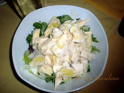 Ensalada normanda, receta de mi primer blog