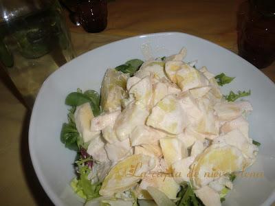 Ensalada normanda, receta de mi primer blog