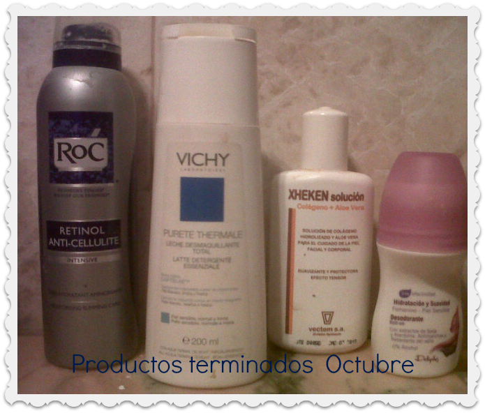 Productos terminados en Octubre y estrenos