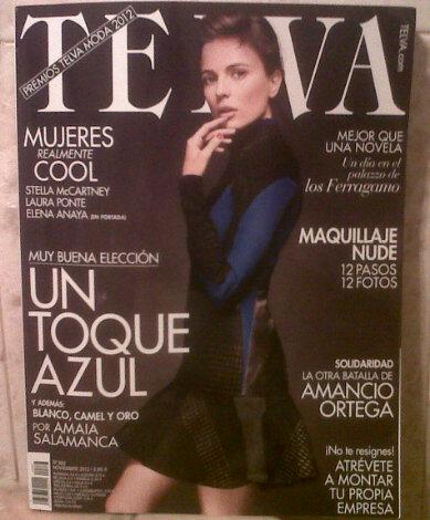 La Revista Telva del mes de Noviembre viene cargada de regalitos