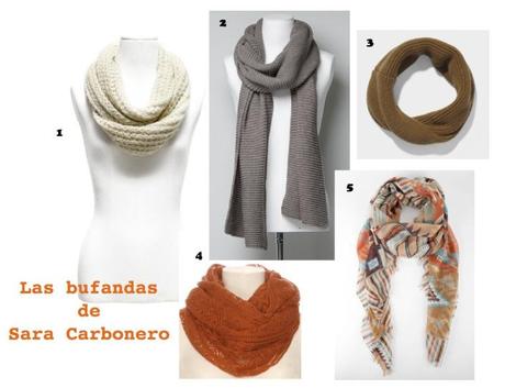 Las bufandas de Sara Carbonero