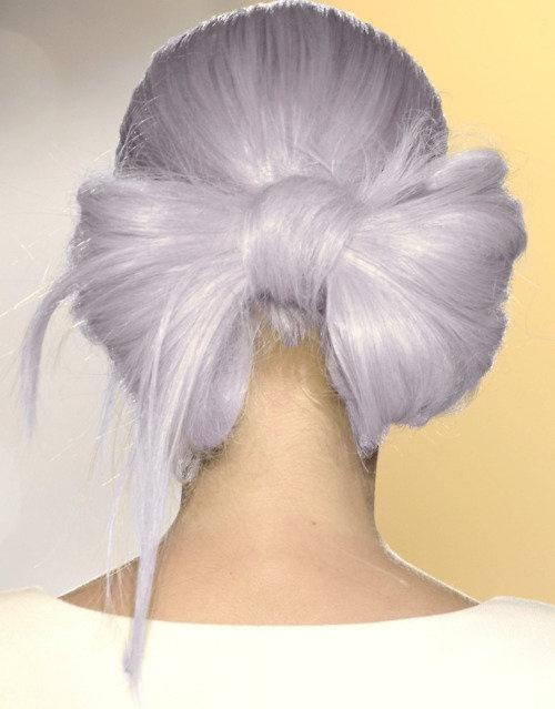 Un recogido muy chic: La Pajarita