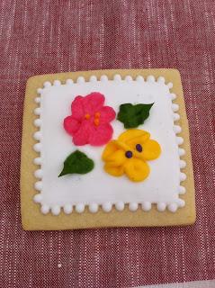 GALLETAS CON VIOLETAS