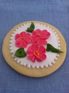 GALLETAS CON VIOLETAS