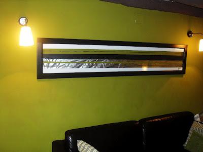 Cuadro con un marco de los saldos...