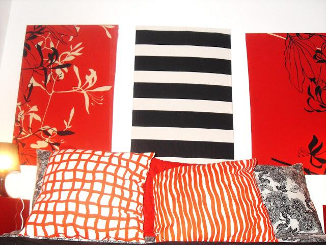 Cuadros con retales y corcho