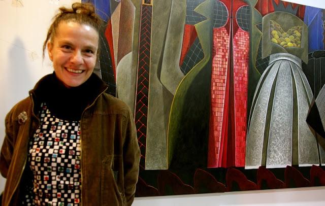 Astrid Saalmann pinta trajes que desnudan el alma