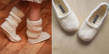 Zapatillas de crochet