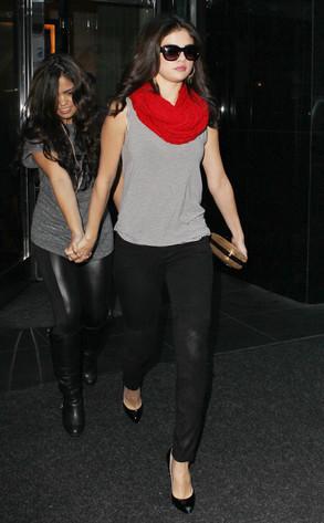 Selena Gomez recibe Consuelos  de amigos luego de su ruptura con Justin Bieber