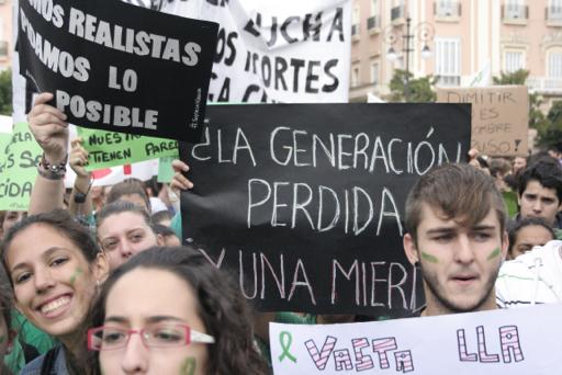 La Juventud, carne de cañón