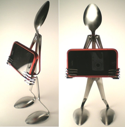 Hermosas ideas para el reciclaje de cucharillas y tenedores