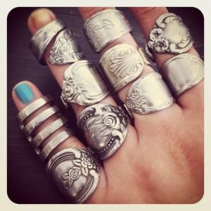 Hermosas ideas para el reciclaje de cucharillas y tenedores