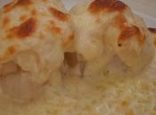 Coliflor gratinada queso bechamel