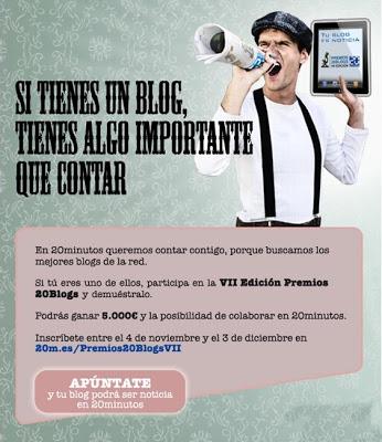 VIIº Edición Premios 20Blogs