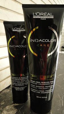 Inoa la linea de tinturas sin amoniaco y shampoo de L'Oreal.