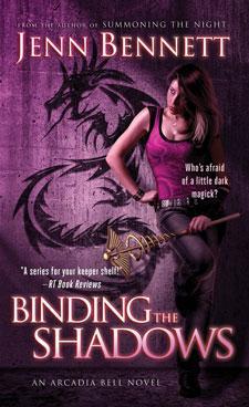 Portada Revelada: Binding the Shadows (Arcadia Bell, #3) de Jenn Bennett