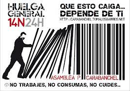 Selección de enlaces, frases, fotos, artículos, vídeos y apoyos institucionales a la Huelga General Europea de mañana.