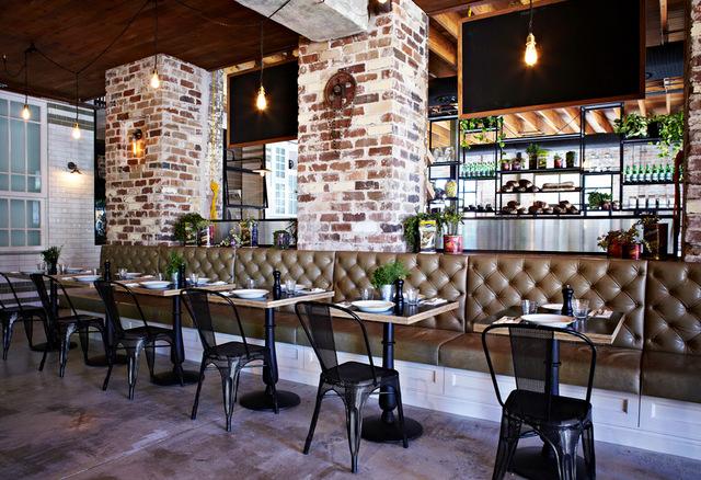 The Grounds, una cafetería de estilo industrial en Sidney