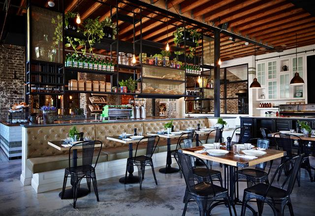 The Grounds, una cafetería de estilo industrial en Sidney