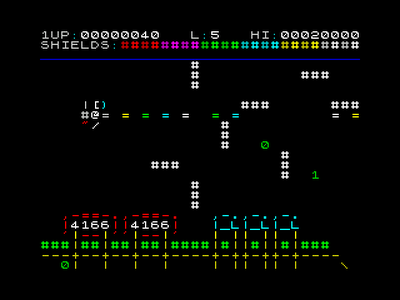 Bob Smith presenta LumASCII para ZX Spectrum, ¡un shooter horizontal realizado con caracteres ASCII!