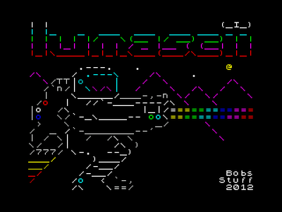 Bob Smith presenta LumASCII para ZX Spectrum, ¡un shooter horizontal realizado con caracteres ASCII!