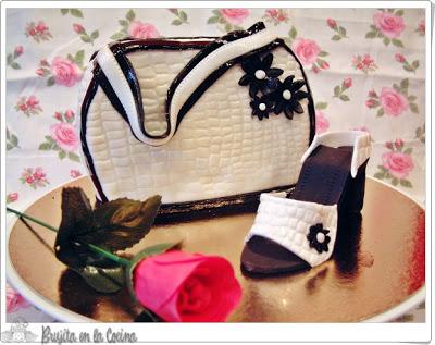 Tarta bolso para mi mami