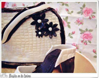 Tarta bolso para mi mami