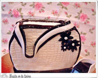 Tarta bolso para mi mami