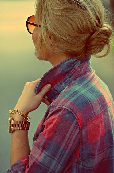 Shot of style: Plaid de colores vivos