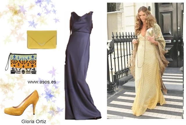 Consultorio: Vestido Largo Azul Boda