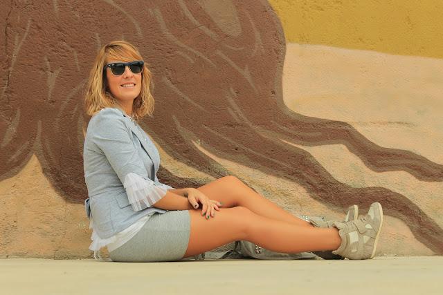 Wearing My Sneakers