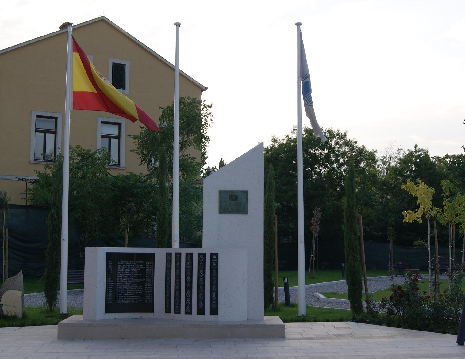 La Plaza de España en Mostar