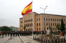 La Plaza de España en Mostar