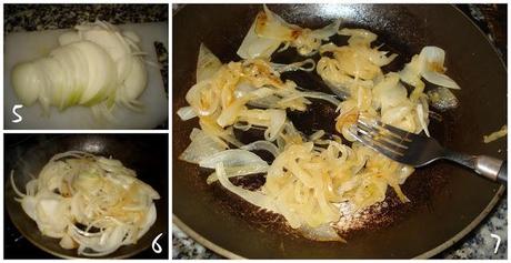 Pechugas al horno con jamón, cebolla y queso