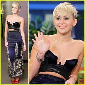 Miley Cyrus: 'Tonight Show With Jay Leno' Appearance!