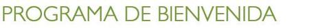Programa de Bienvenida