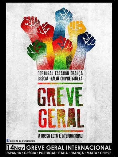 Tomorrow I will be on strike, Demain je serai dans une grève,mañana estaré en huelga