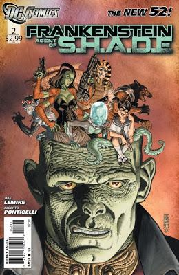DC cancela cuatro series más de sus New 52, entre ellas 'Frankenstein: Agent of S.H.A.D.E.