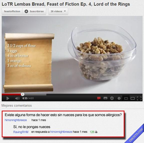 TOP COMENTARIOS YOU TUBE