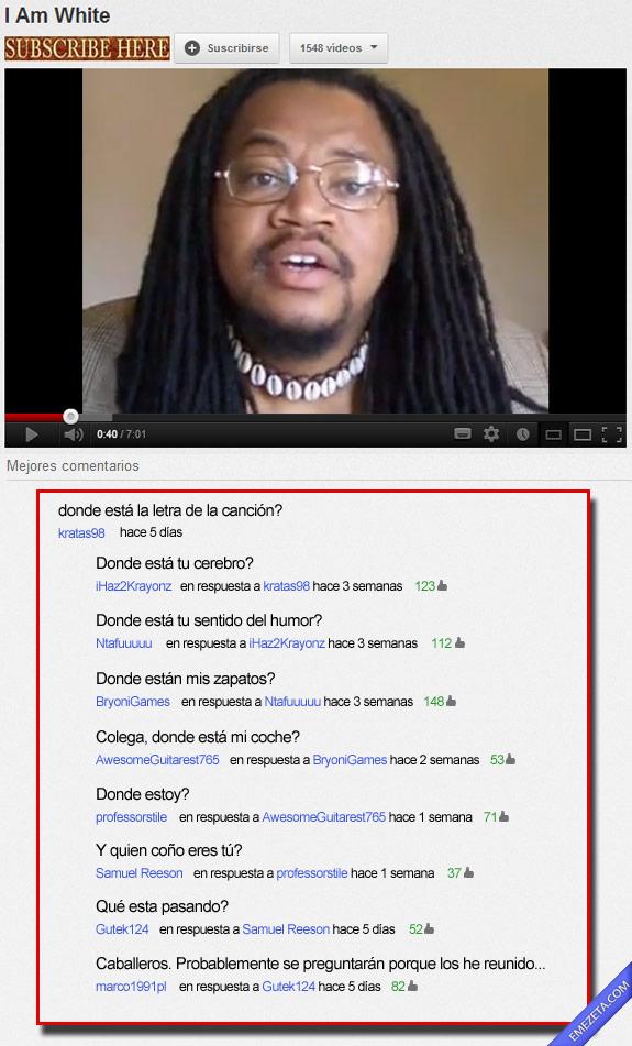 TOP COMENTARIOS YOU TUBE