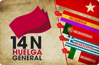 14 de noviembre, huelga general europea