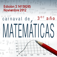 Carnaval de Matemáticas 3.14159265: 19-25 noviembre